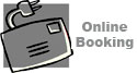 Make you booking now with our Online Booking page
